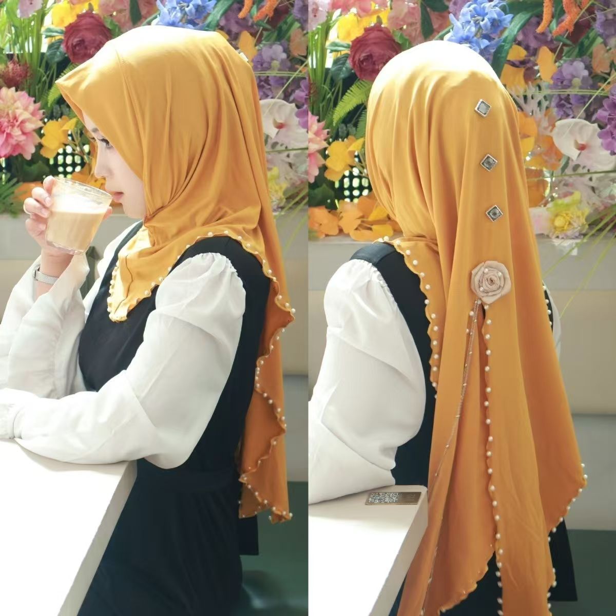Ethnic Fashion Style - New Hats Hijab Scarf Ethnic Caps