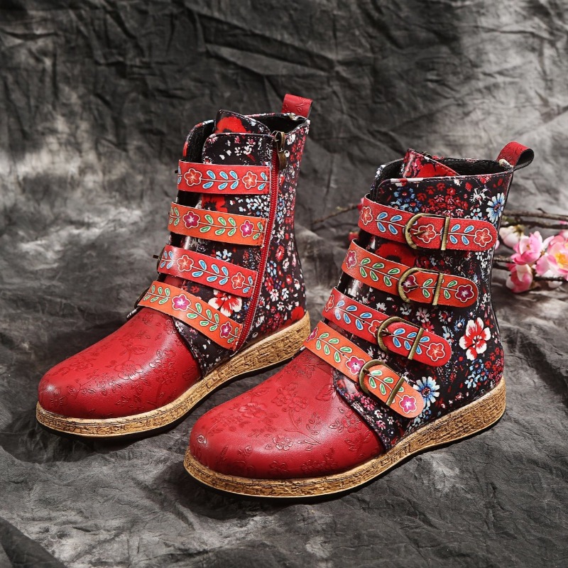 Ethnic Fashion Style - Brand Women's Boots 2026 Spring Comfortable