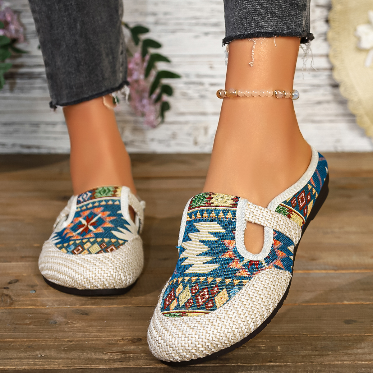 Women's Ethnic Style Slippers  - Ethnic Fashion Walk recension och pris