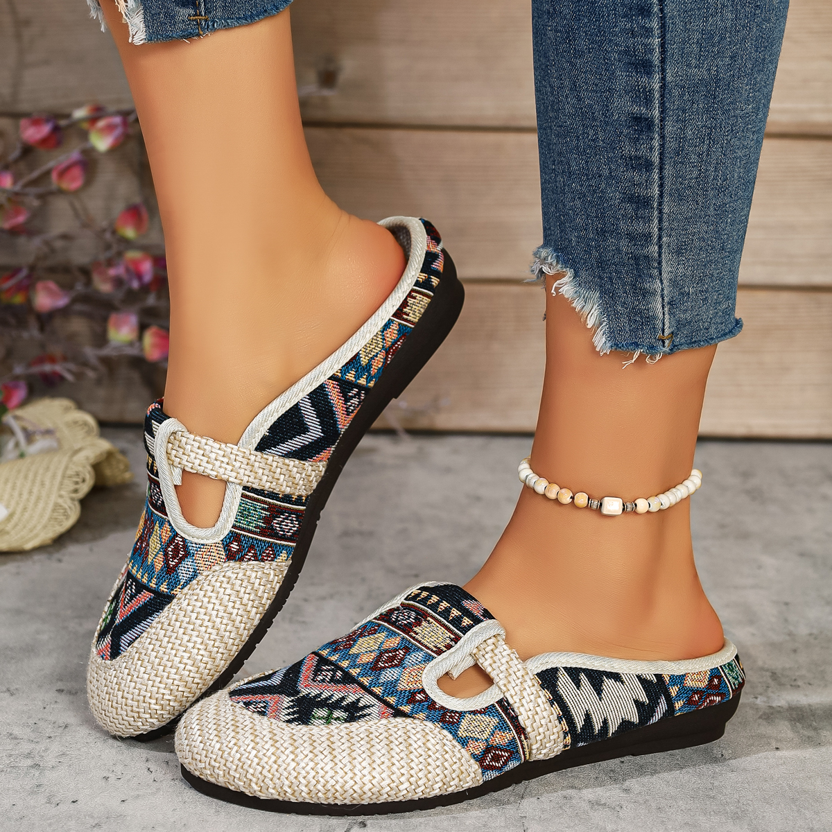 Women's Ethnic Style Slippers  - Ethnic Fashion Walk recension och pris