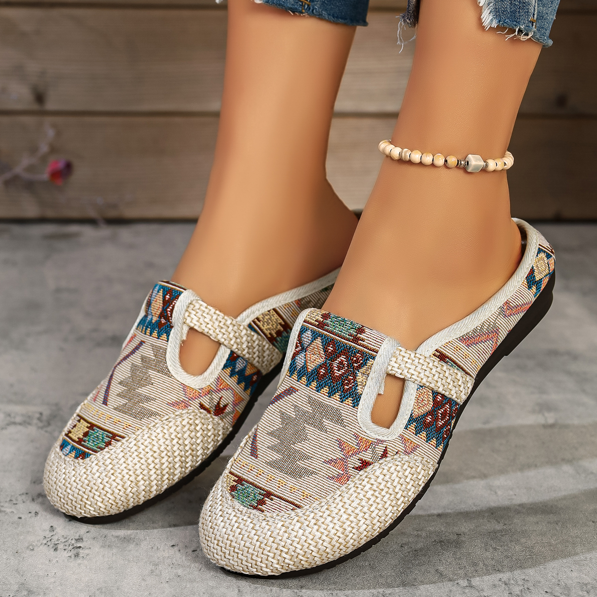 Women's Ethnic Style Slippers  - Ethnic Fashion Walk recension och pris