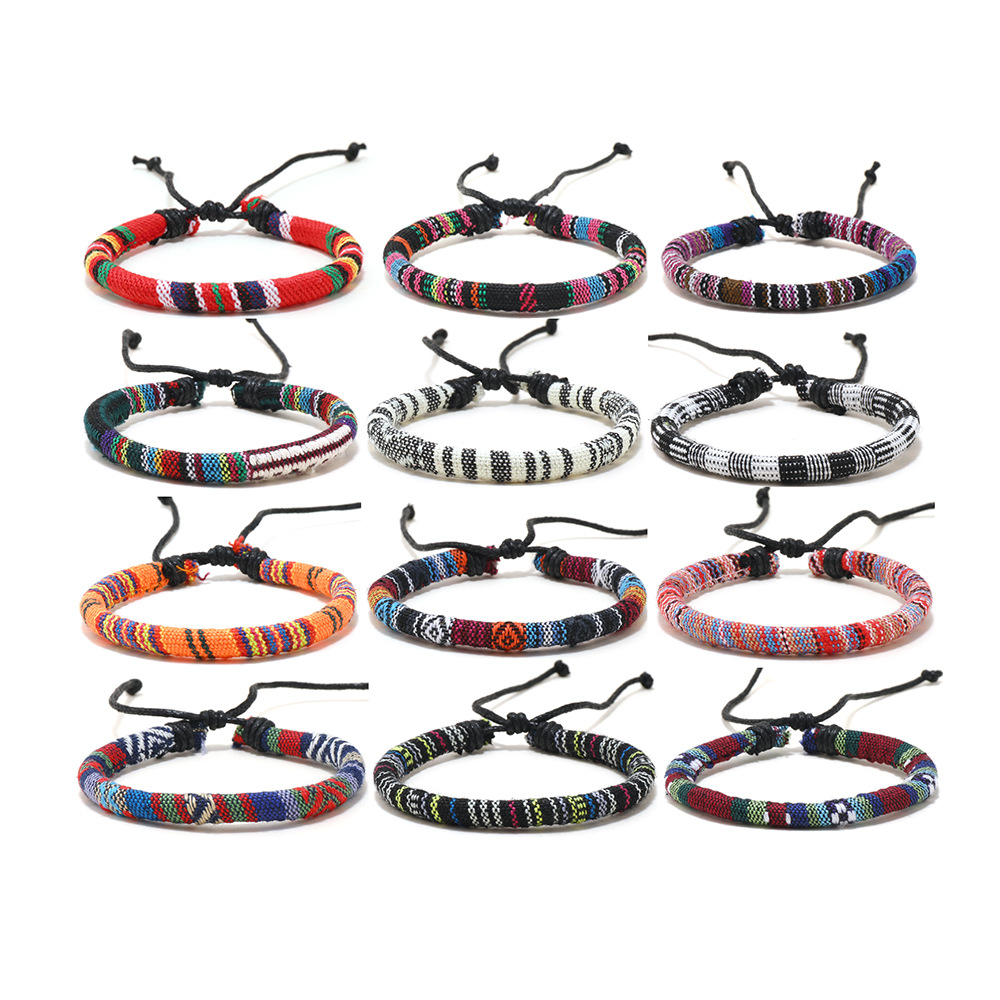 12pcs Nepal Ethnic Bohemia Rop - Ethnic Wear Men'S Fashion recension och pris