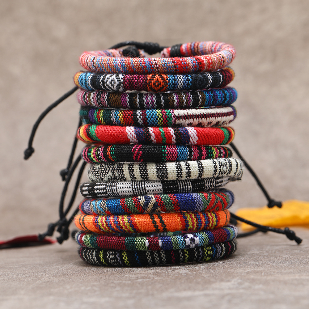 12pcs Nepal Ethnic Bohemia Rop - Ethnic Wear Men'S Fashion recension och pris