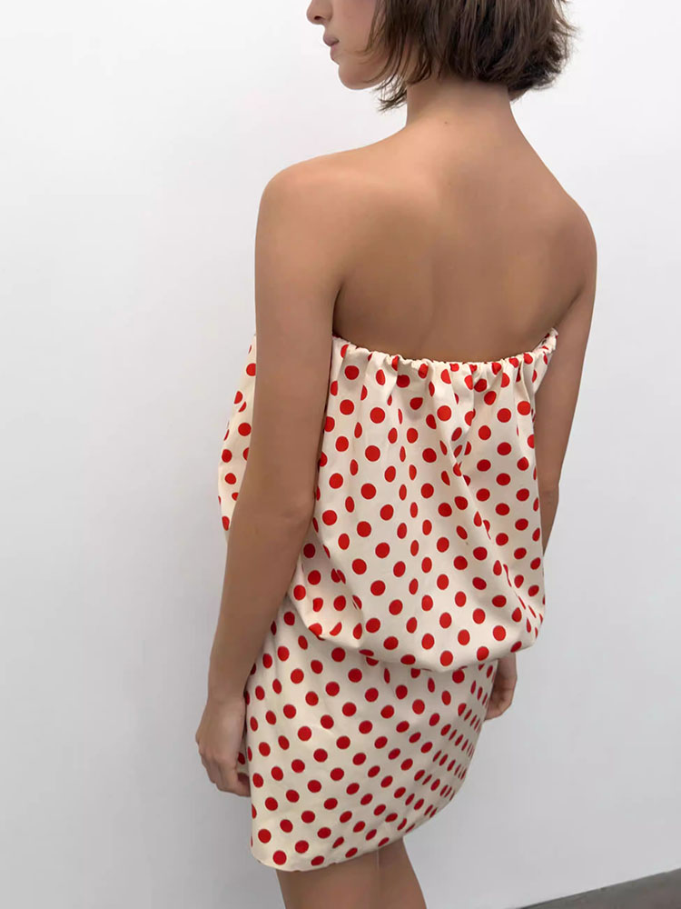 Summer New Sexy Straight Colla - Ethnic Fashion Dress recension och pris