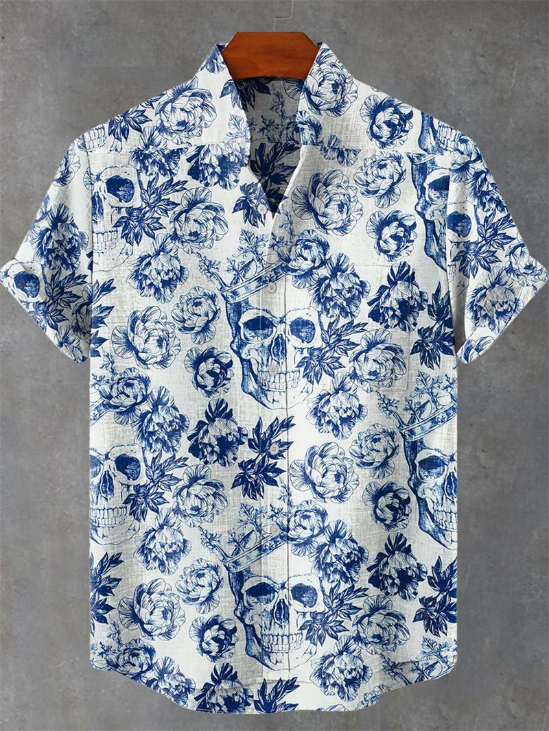 Men's Short Sleeve Shirt Vinta - Men'S Ethnic Fashion Trends recension och pris