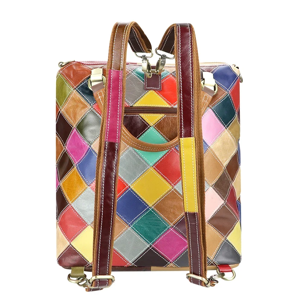 Luxury Genuine Leather Backpac - Urban Ethnic Fashion recension och pris