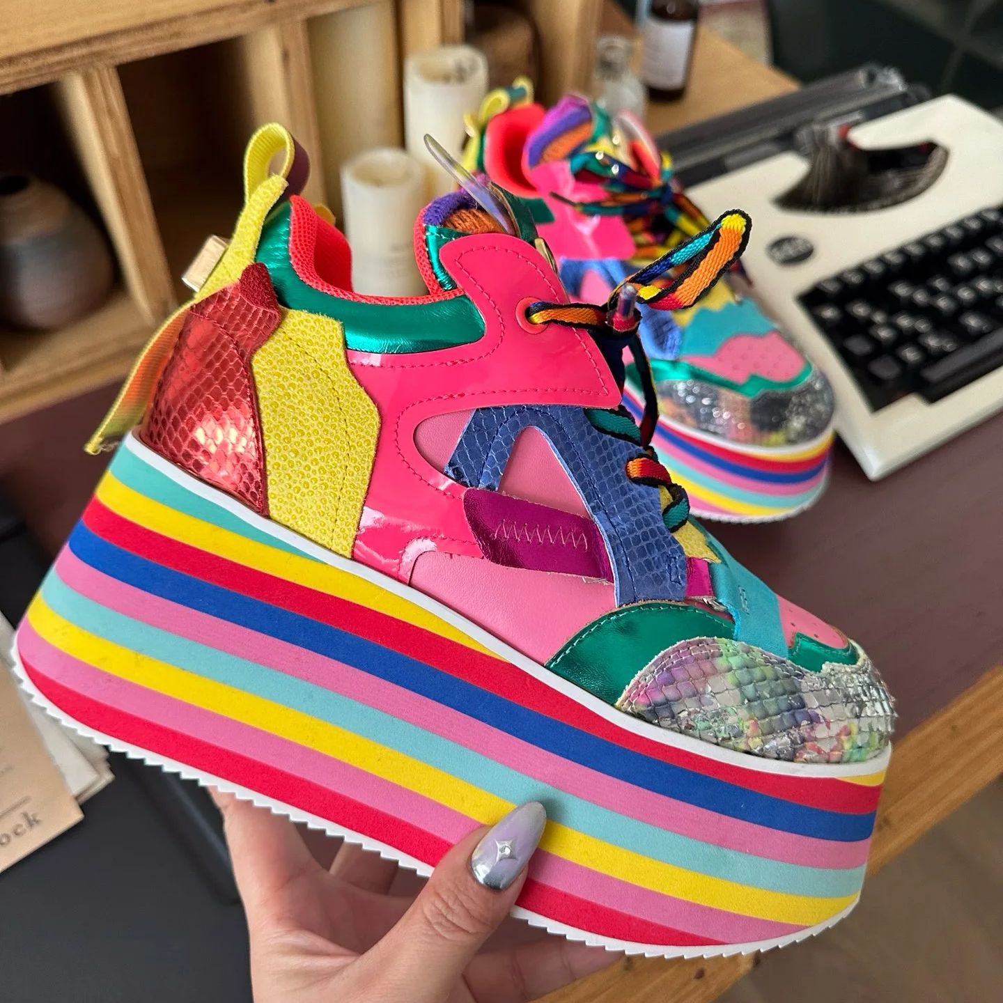 Women Casual Shoes High Platfo - Ethnic Modern Fashion recension och pris