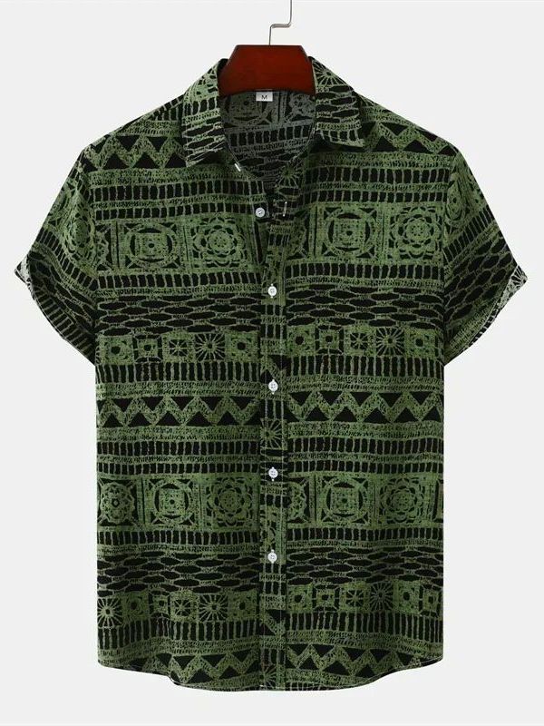Men's Ethnic Style Short Sleev - Urban Ethnic Fashion recension och pris