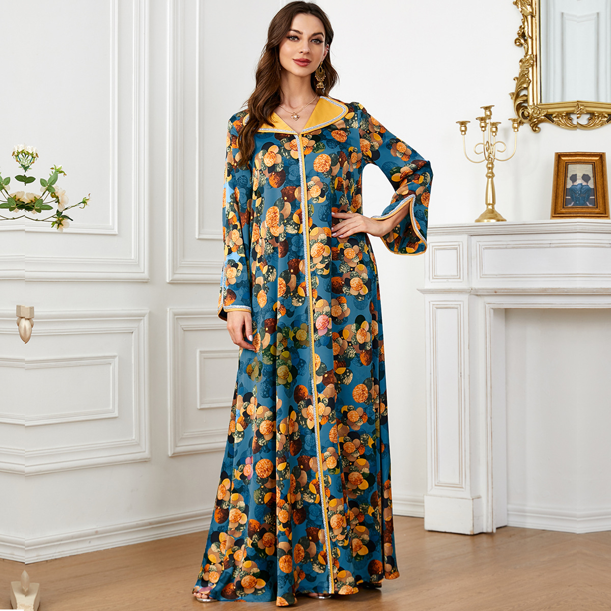 Fashionable Printed Dress for  - Ethnic Fashion Dress recension och pris