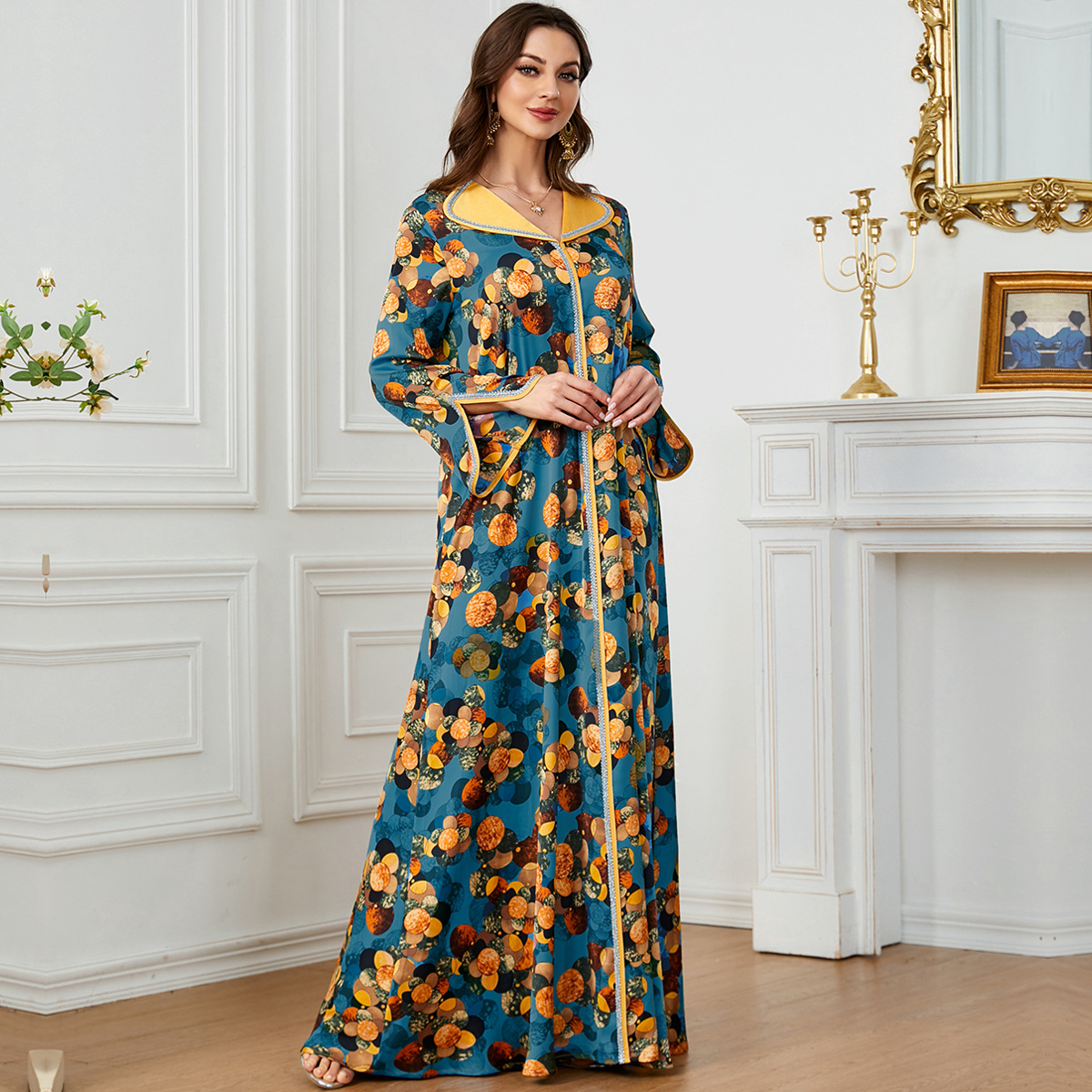 Fashionable Printed Dress for  - Ethnic Fashion Dress recension och pris
