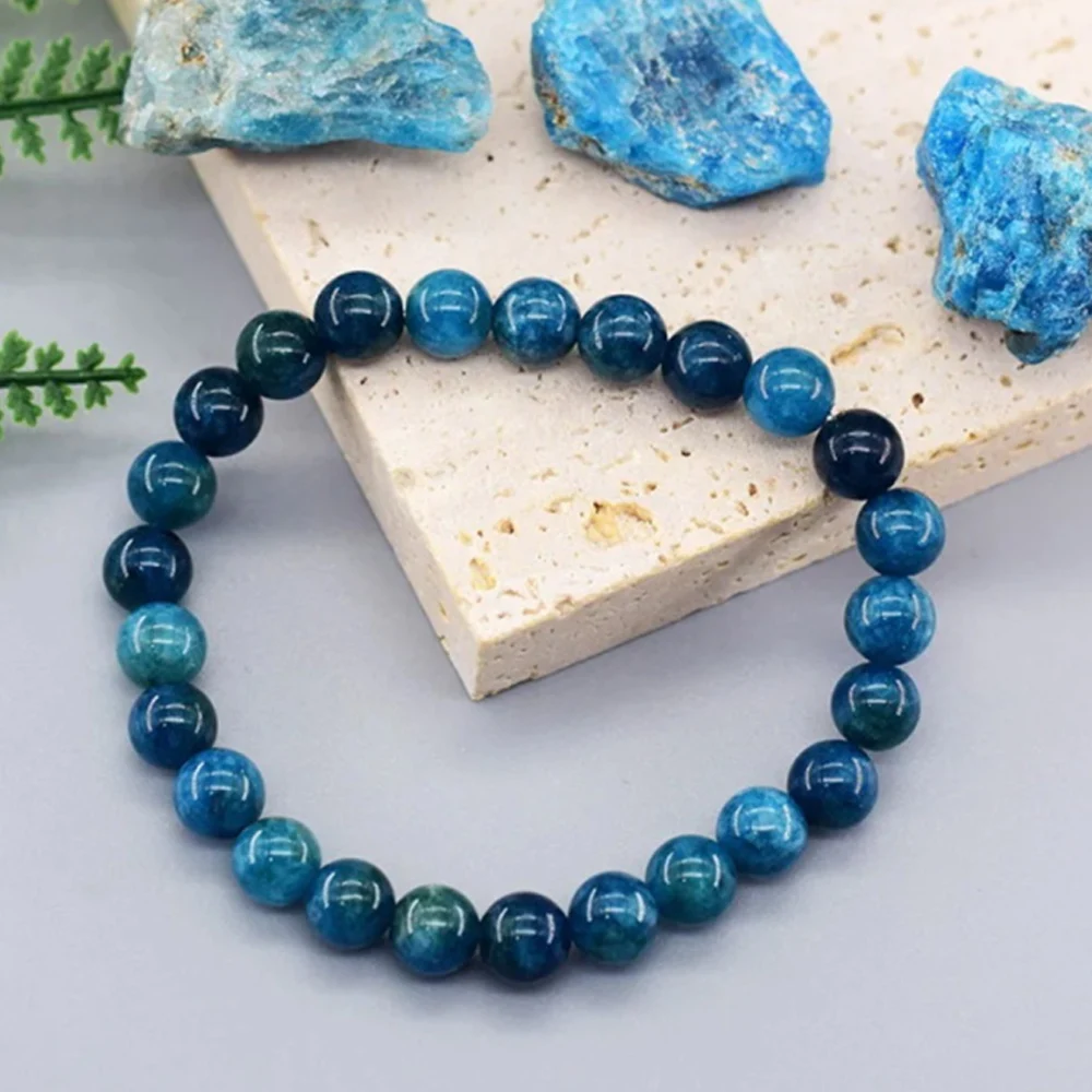 1pcs Apatite Style Bracelet Bl - Men'S Ethnic Fashion Trends recension och pris
