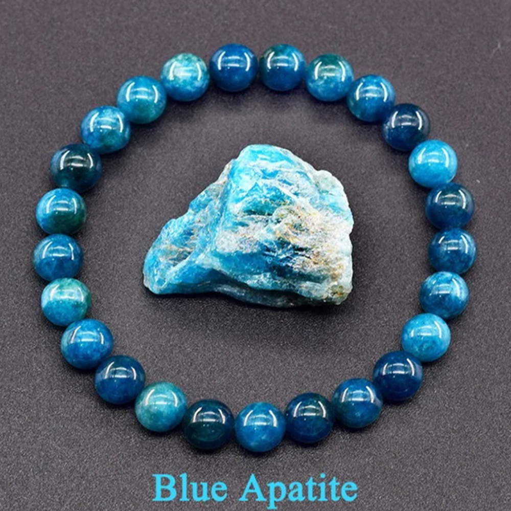 1pcs Apatite Style Bracelet Bl - Men'S Ethnic Fashion Trends recension och pris