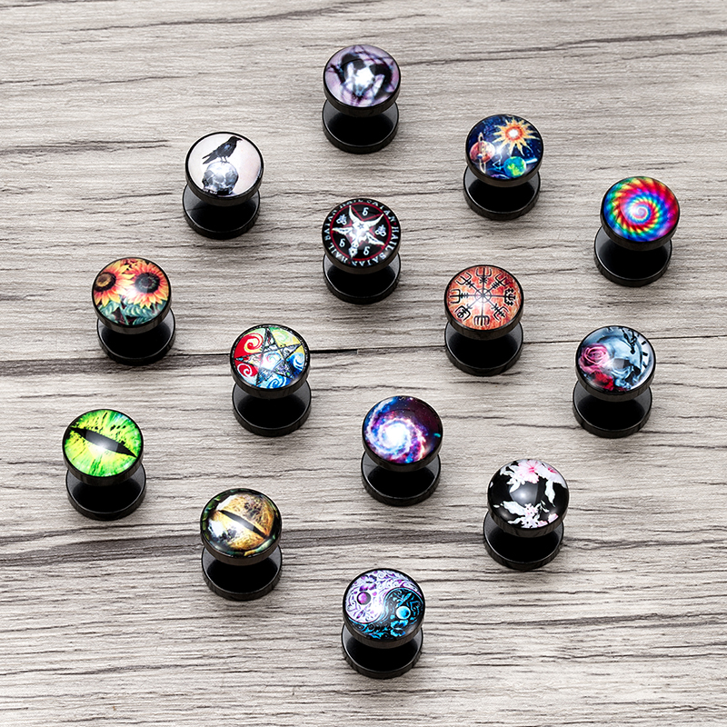 Earrings Retro Ethnic Round Ca - Men'S Ethnic Fashion Trends recension och pris