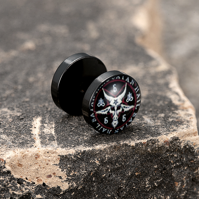 Earrings Retro Ethnic Round Ca - Men'S Ethnic Fashion Trends recension och pris