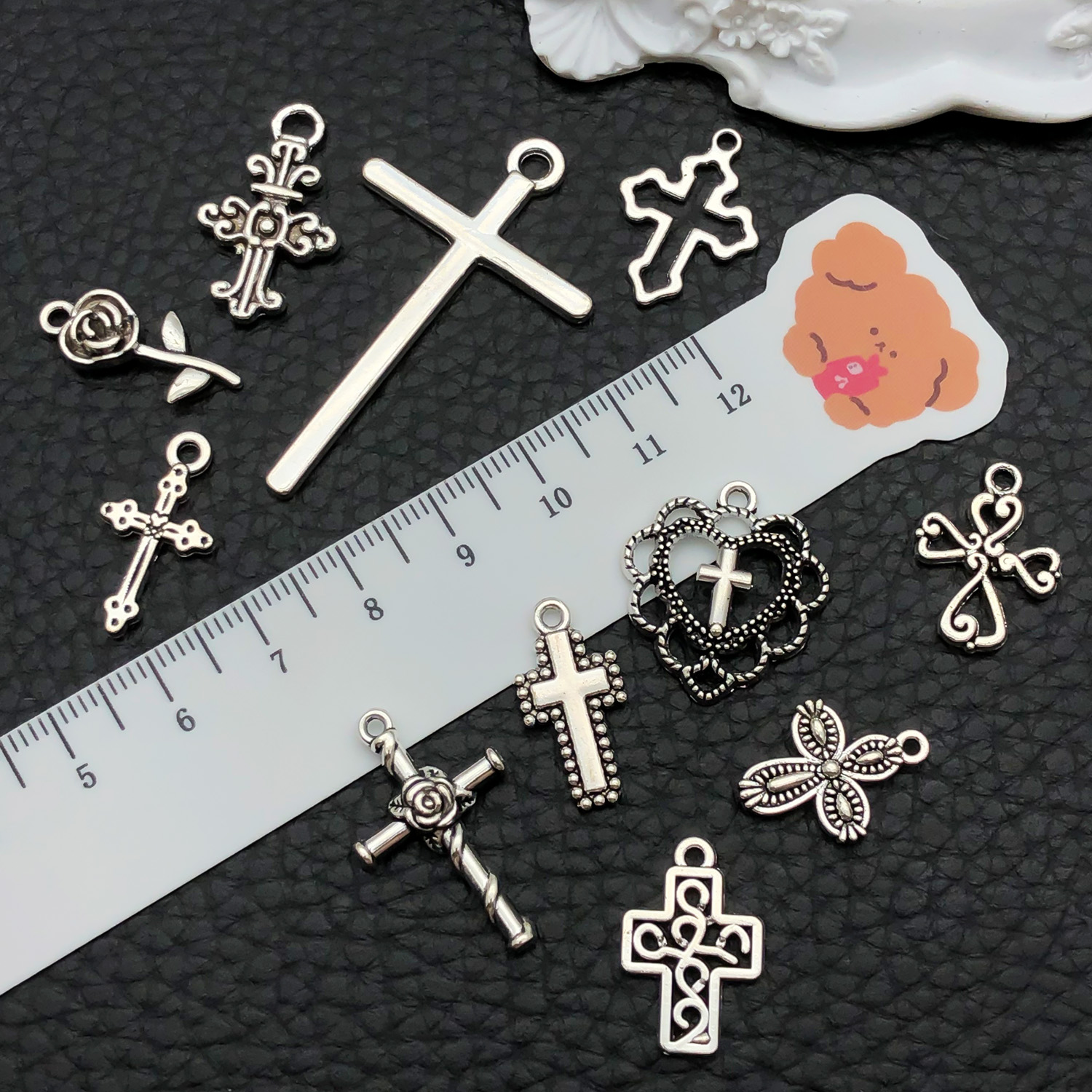 52pcs Assorted Cross Pendants  - Ethnic Fashion Style recension och pris