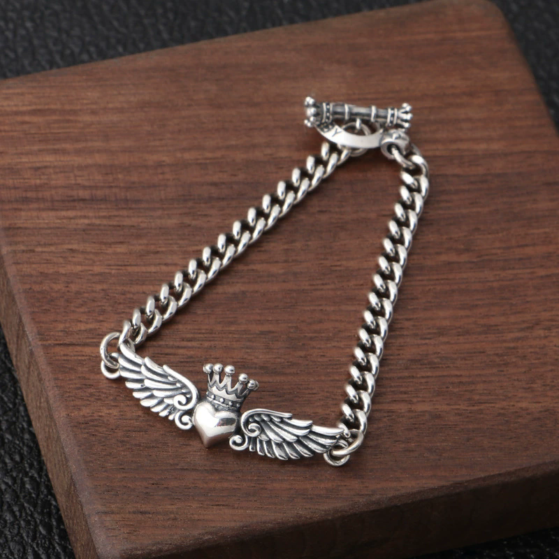 S925 sterling silver bracelet  - Ethnic Fashion Trend recension och pris