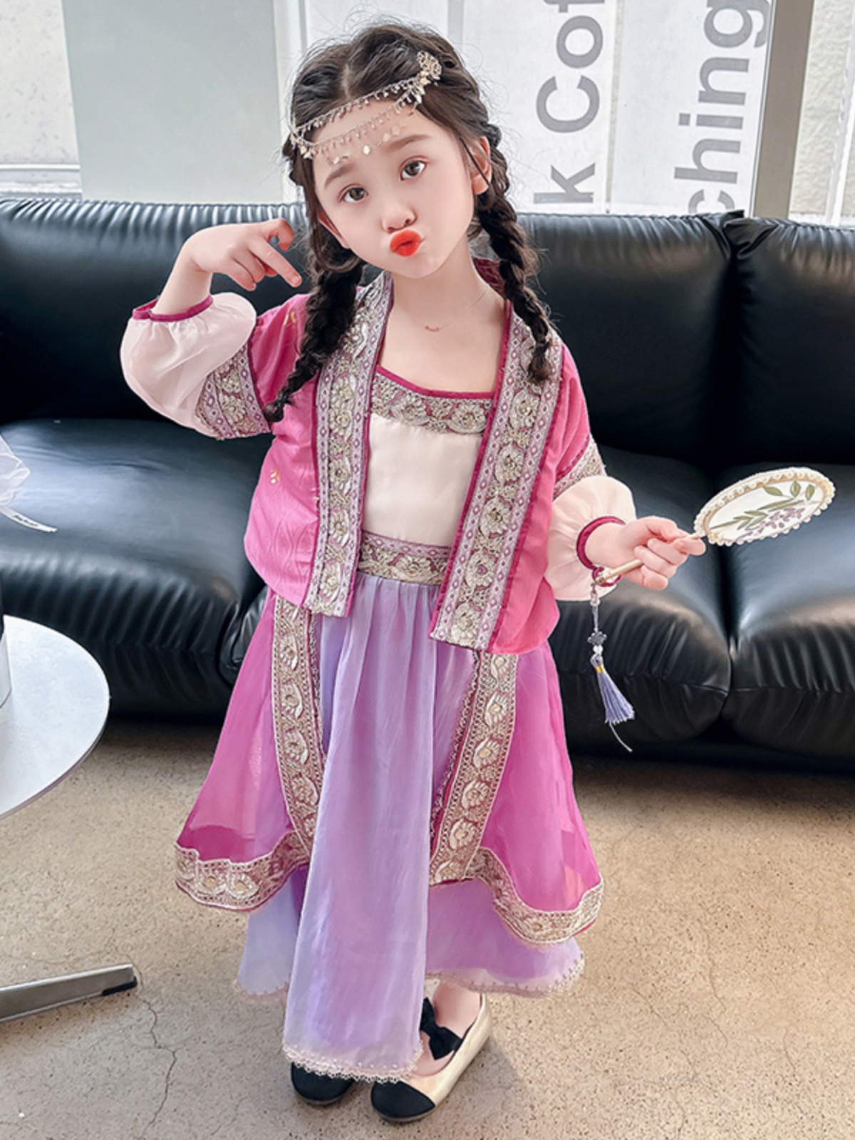 Spring Fashion Children's Dres - Ethnic Fashion Dress recension och pris
