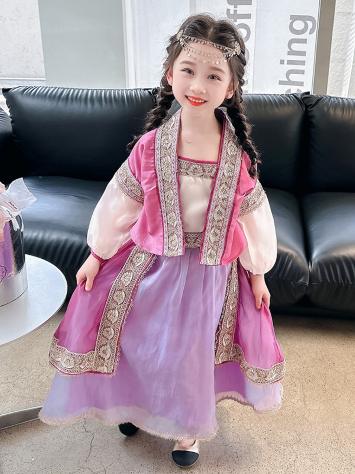 Spring Fashion Children's Dres - Ethnic Fashion Dress recension och pris