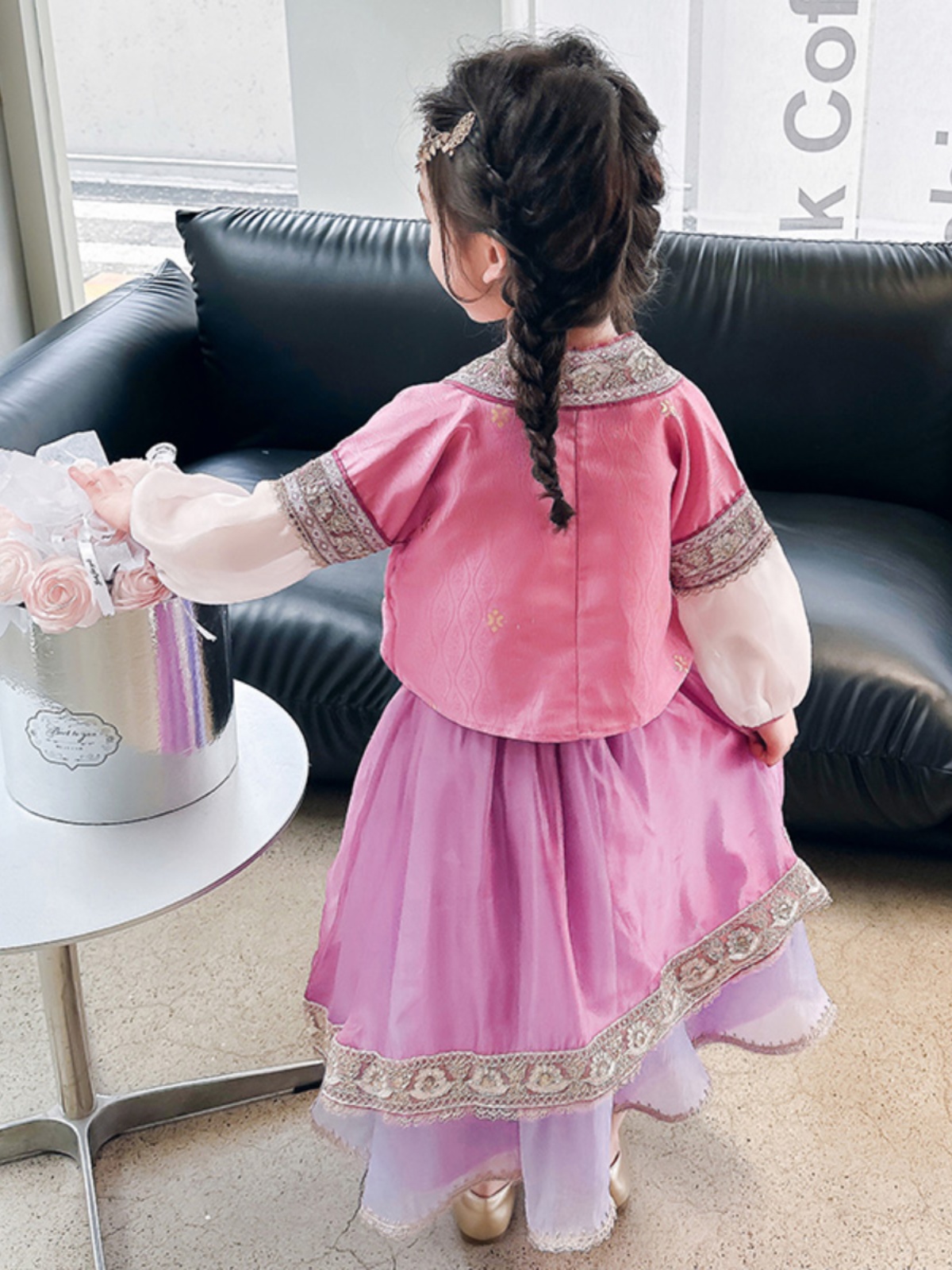 Spring Fashion Children's Dres - Ethnic Fashion Dress recension och pris