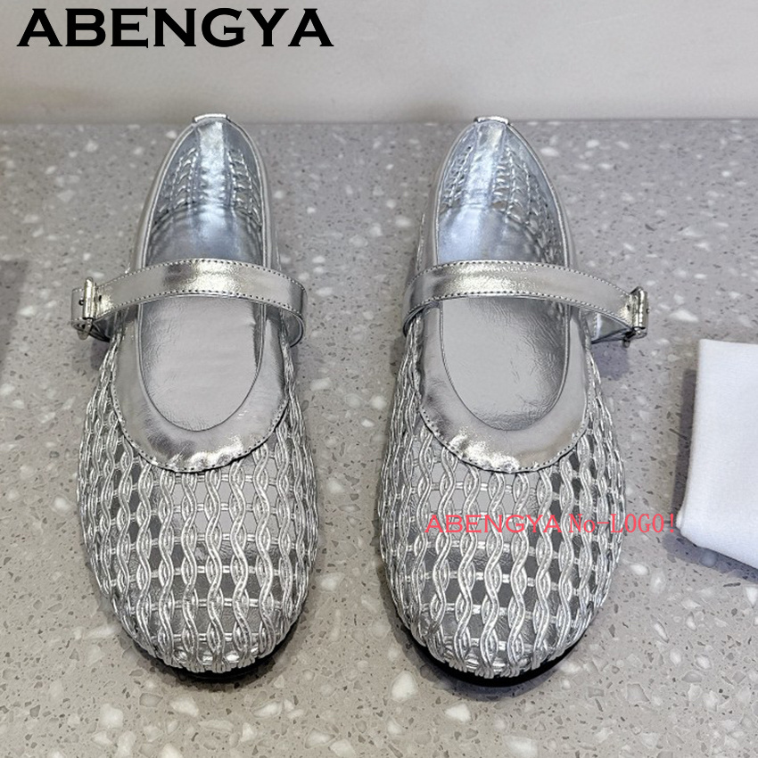New Mesh Hollow Flat loafer Sh - Ethnic Fashion Walk recension och pris