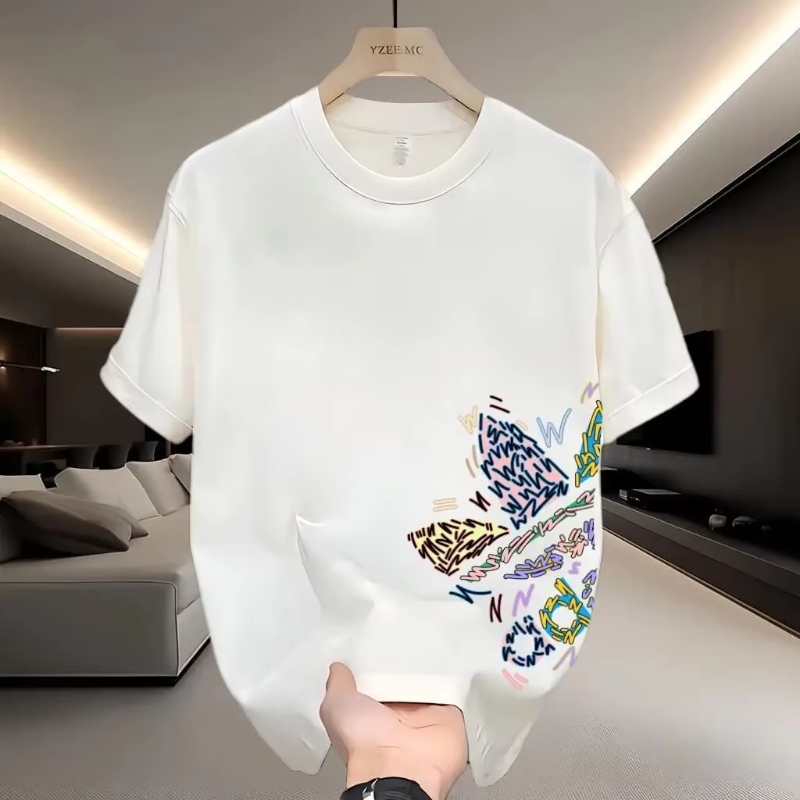 Unisex High-Quality Cotton Tee - Urban Ethnic Fashion recension och pris