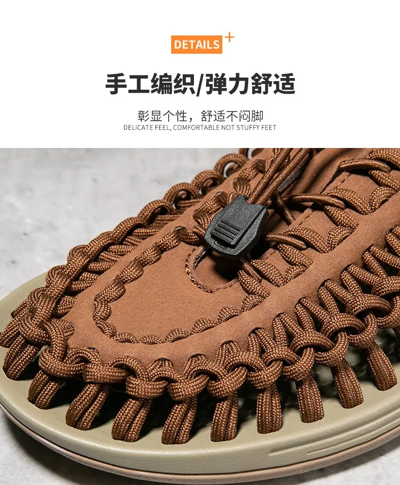 2026 Men's charms Sandals Summ - Ethnic Fashion Trend recension och pris