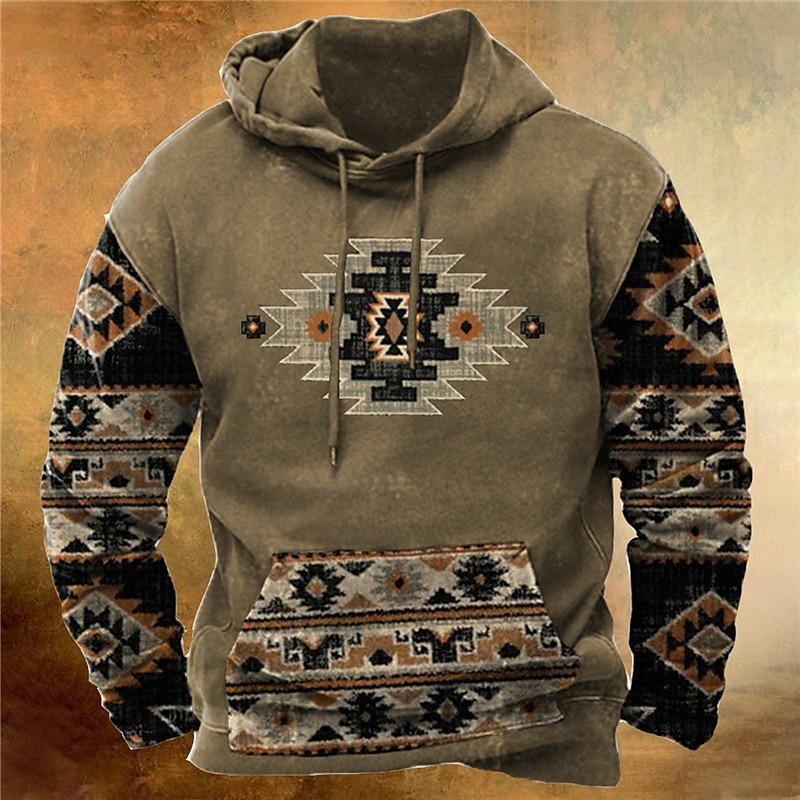 Vintage 3D Ethnic Printed New  - Men'S Ethnic Fashion Trends recension och pris