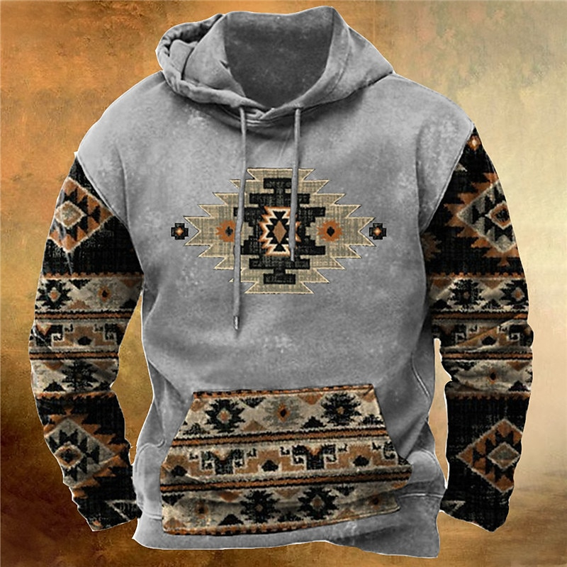 Vintage 3D Ethnic Printed New  - Men'S Ethnic Fashion Trends recension och pris