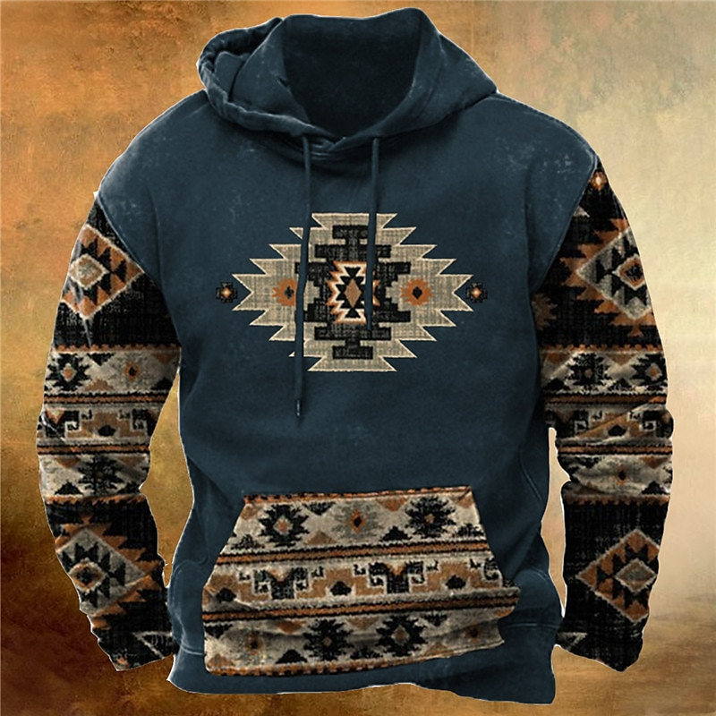Vintage 3D Ethnic Printed New  - Men'S Ethnic Fashion Trends recension och pris
