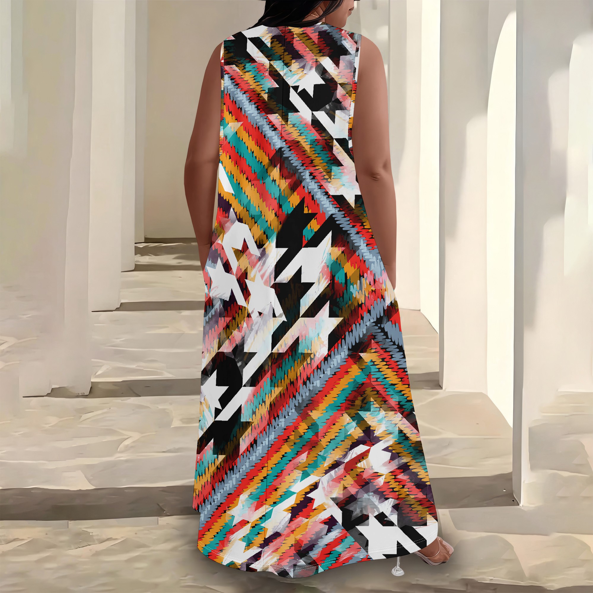 Plus Size Women's  Summerl Fas - Ethnic Fashion Dress recension och pris