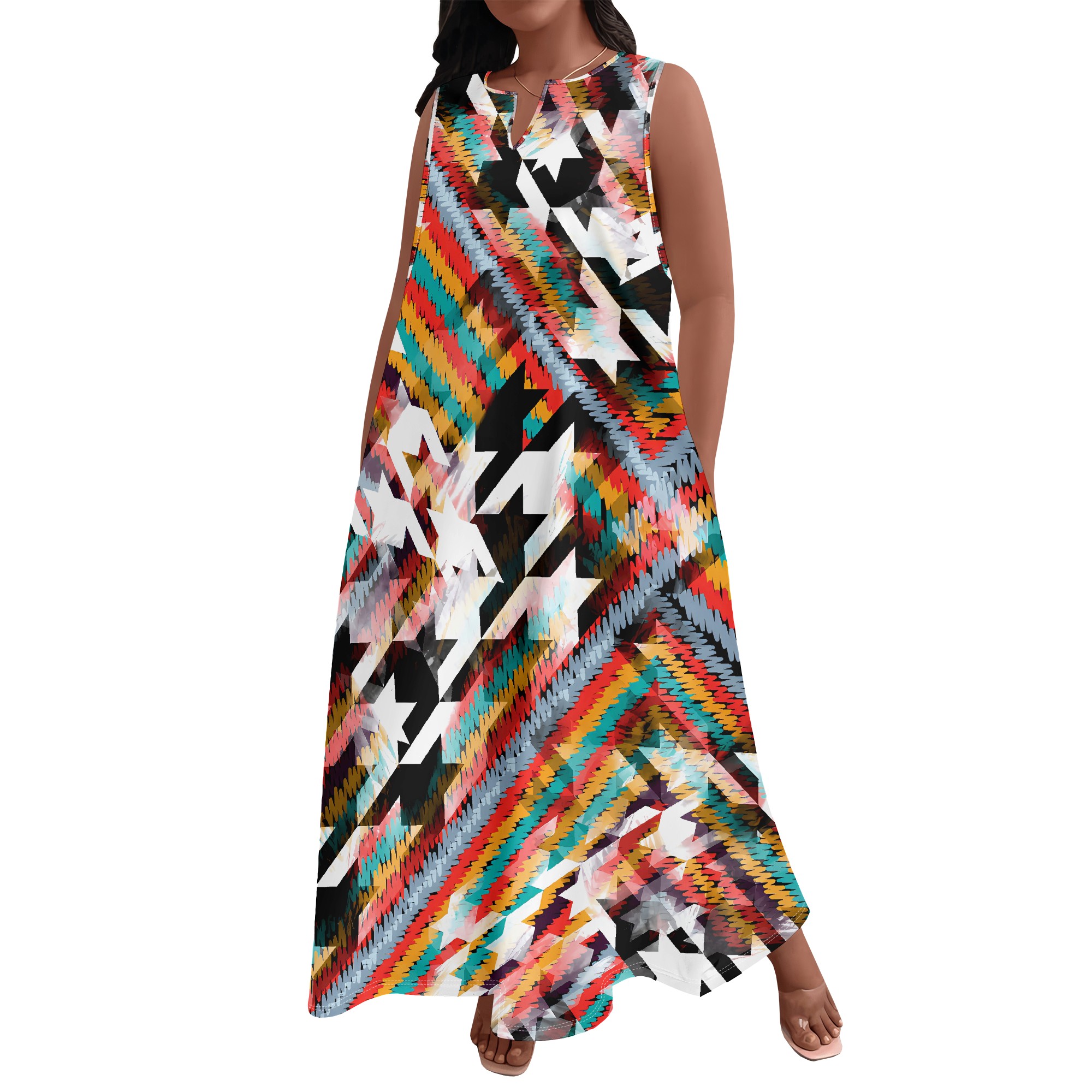 Plus Size Women's  Summerl Fas - Ethnic Fashion Dress recension och pris