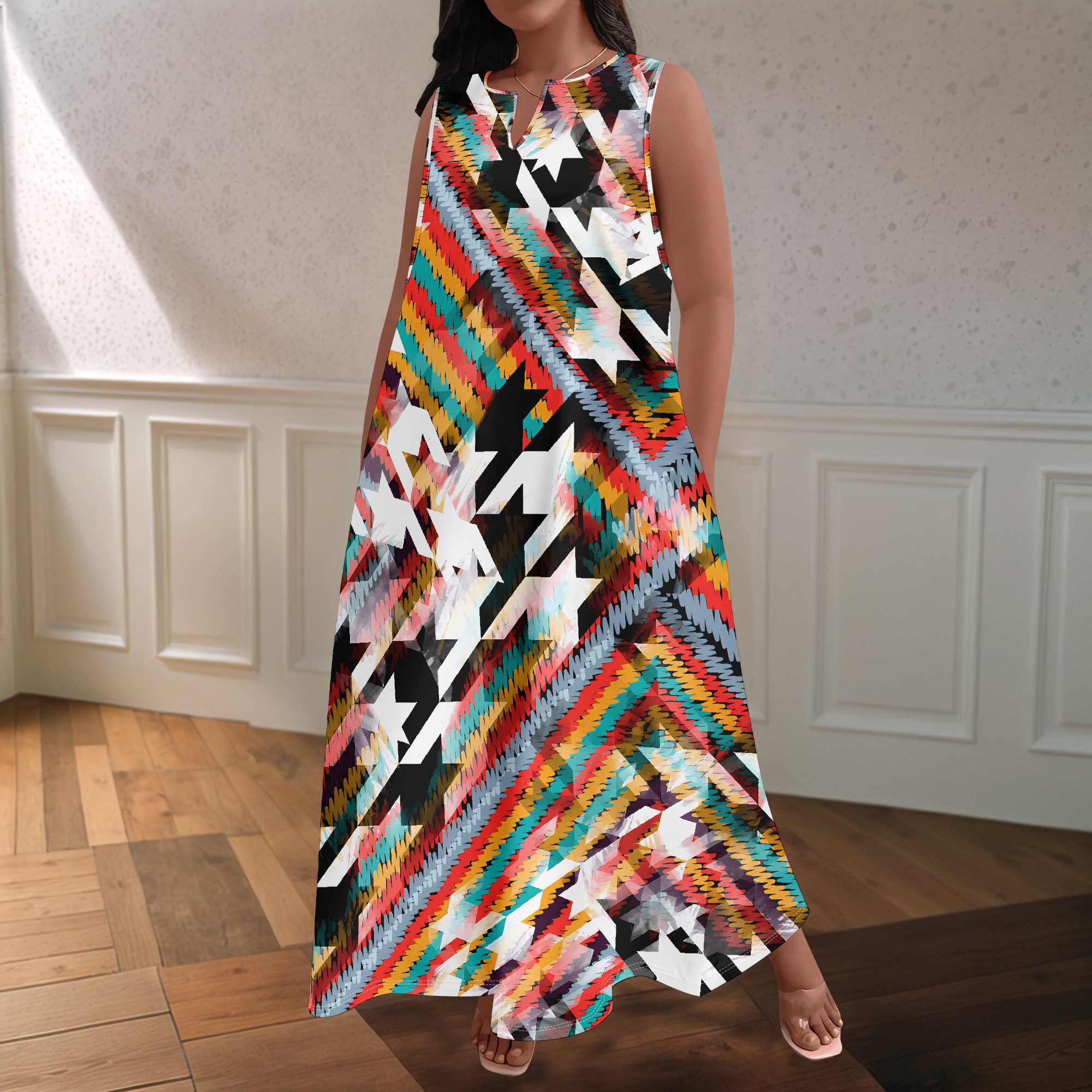 Plus Size Women's  Summerl Fas - Ethnic Fashion Dress recension och pris