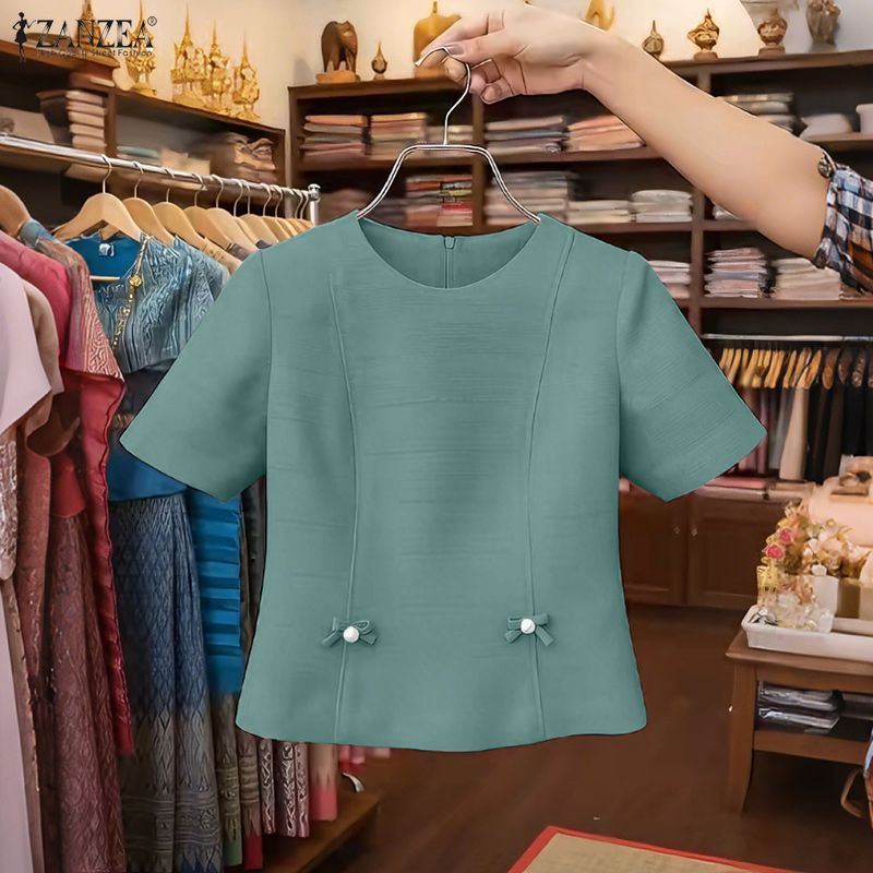 Woman Vintage Elegant Princess - Thai Silk Blouse recension och pris