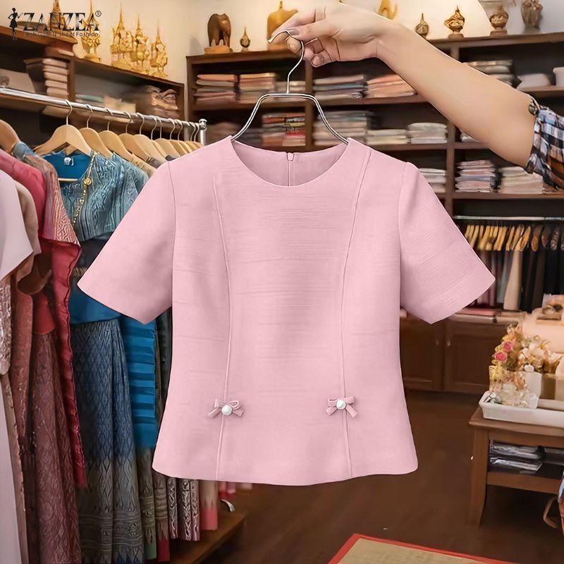 Woman Vintage Elegant Princess - Thai Silk Blouse recension och pris