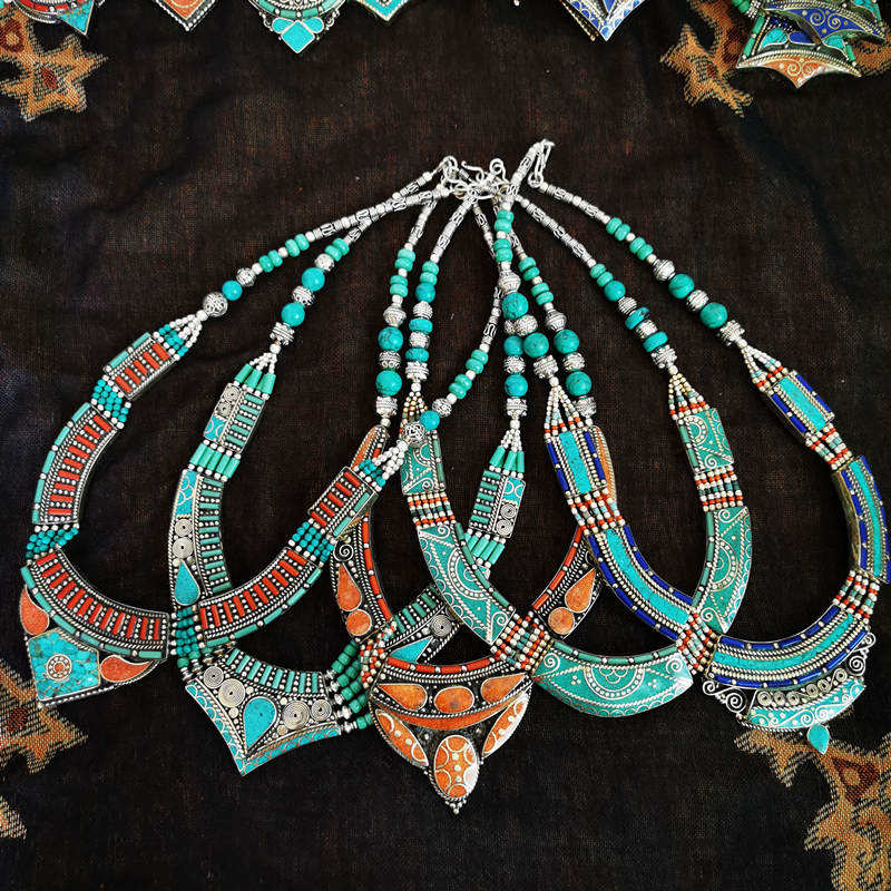 BOHO Vintage Necklaces Collect - Ethnic Fashion Com recension och pris