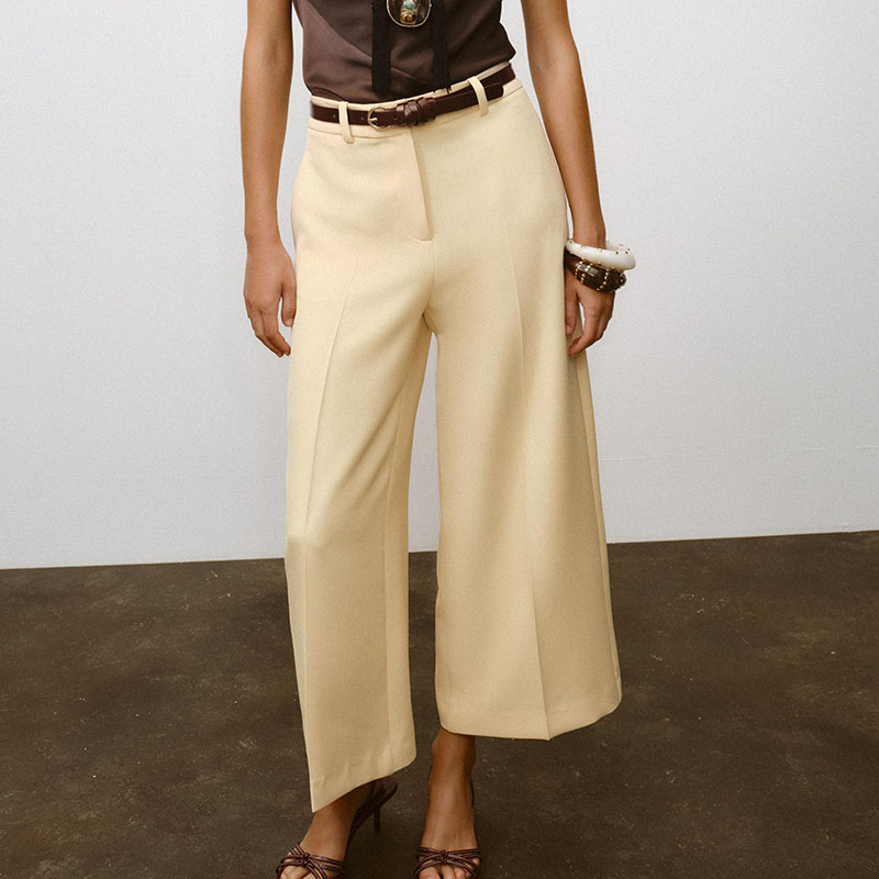 High Waist Casual Wide Leg Pan - Ethnic Fashion Style recension och pris