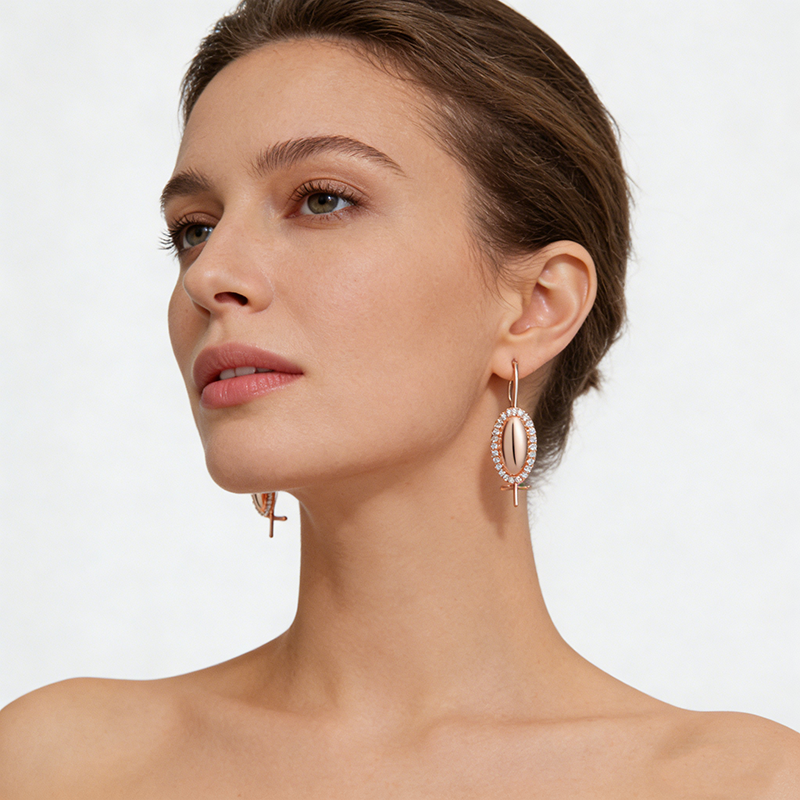 Kinel Unusual Glossy Long Drop - Ethnic Fashion Trend recension och pris