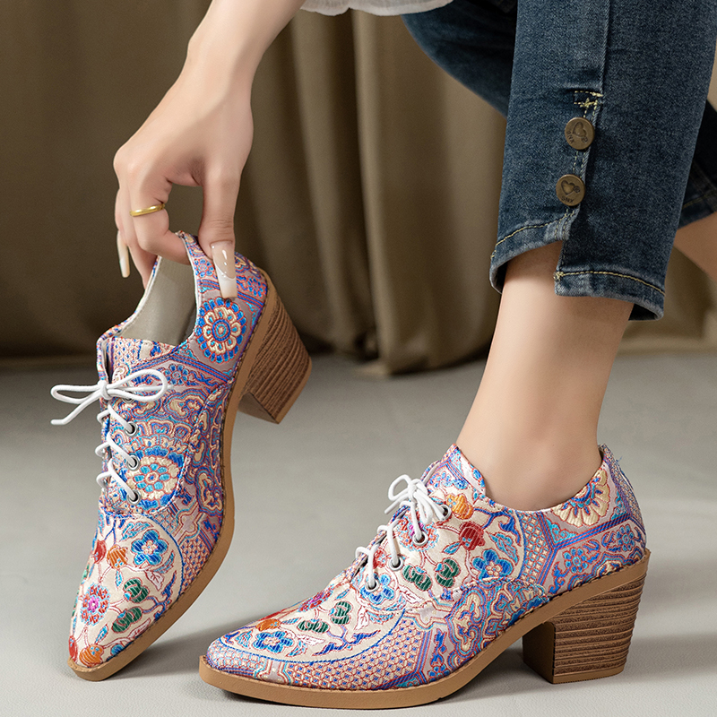 Ethnic Ladies Boots Spring Win - Ethnic Fashion Style recension och pris