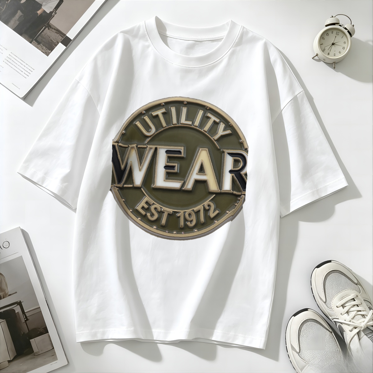 T Shirts Autumn Green Textile  - Urban Ethnic Fashion recension och pris