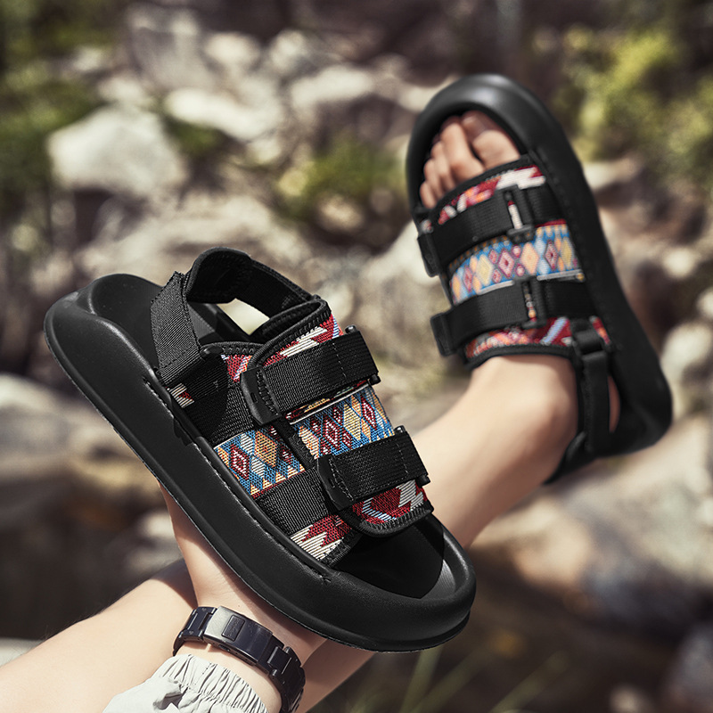 Sandals 2025 Summer Thick Bott - Ethnic Wear Men'S Fashion recension och pris