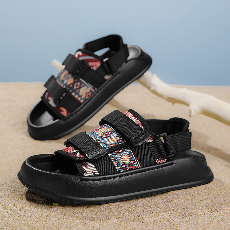Sandals 2025 Summer Thick Bott - Ethnic Wear Men'S Fashion recension och pris