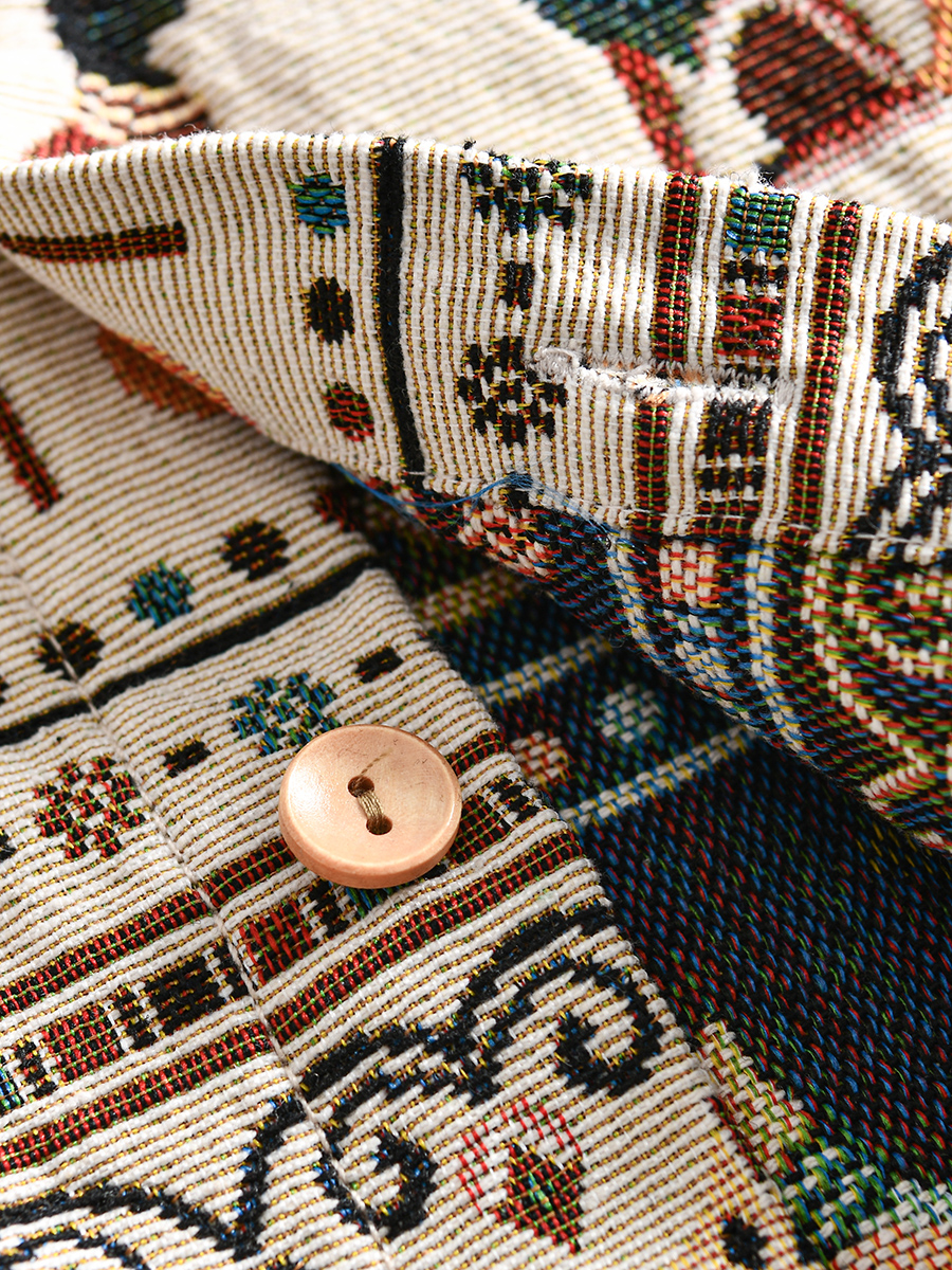  Thickened Collared Men's Shir - Urban Ethnic Fashion recension och pris
