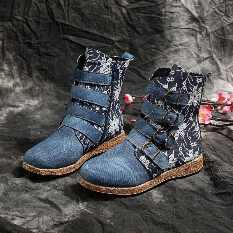 Brand Women's Boots 2026 Sprin - Ethnic Fashion Style recension och pris