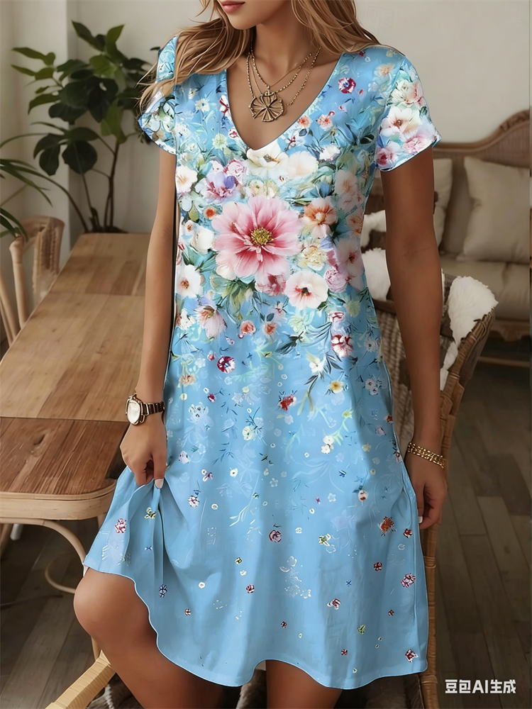 Ethnic Style Women Dress Summe - Ethnic Fashion Dress recension och pris