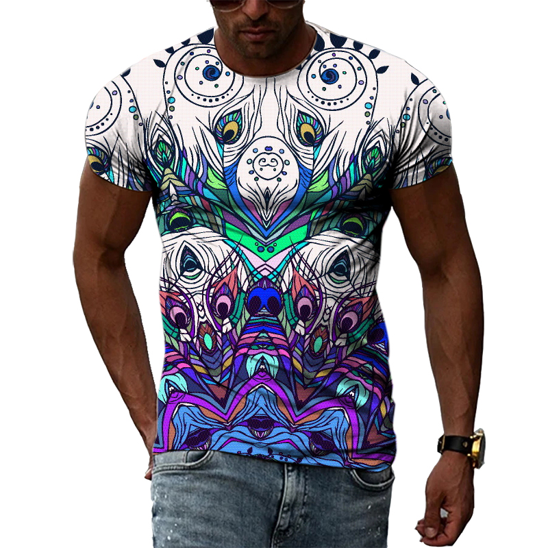 New 3D Fashion Ethnic Colorful - Men'S Ethnic Fashion Trends recension och pris