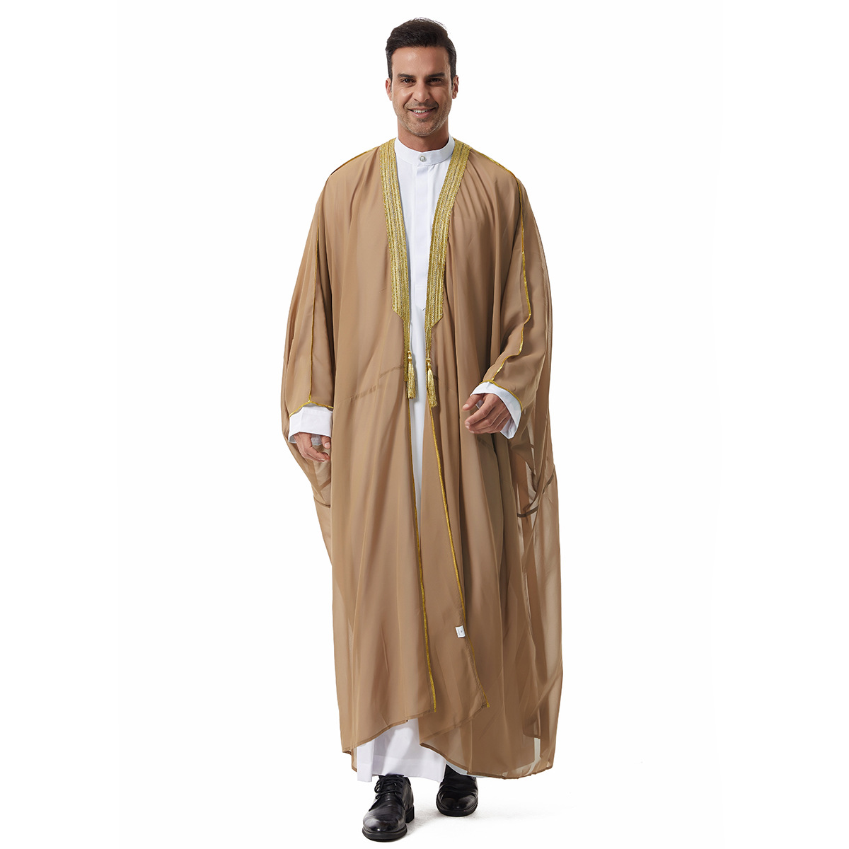 Muslim Robes for Men Long Slee - Ethnic Wear Men'S Fashion recension och pris