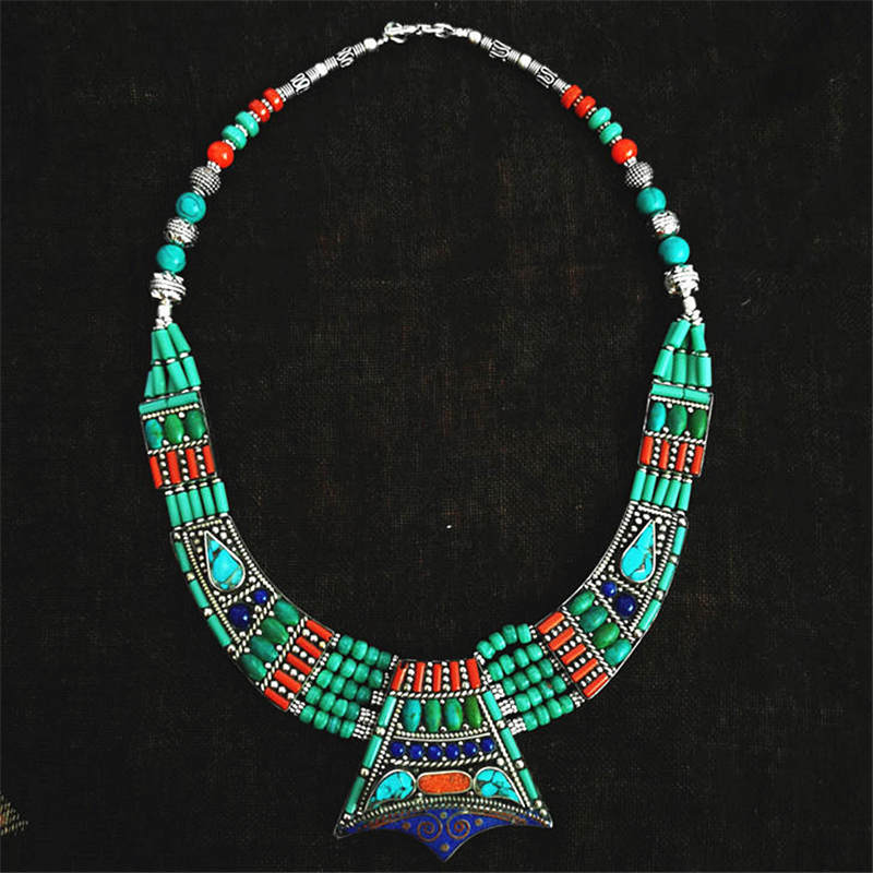 BOHO Vintage Necklaces Collect - Ethnic Fashion Com recension och pris