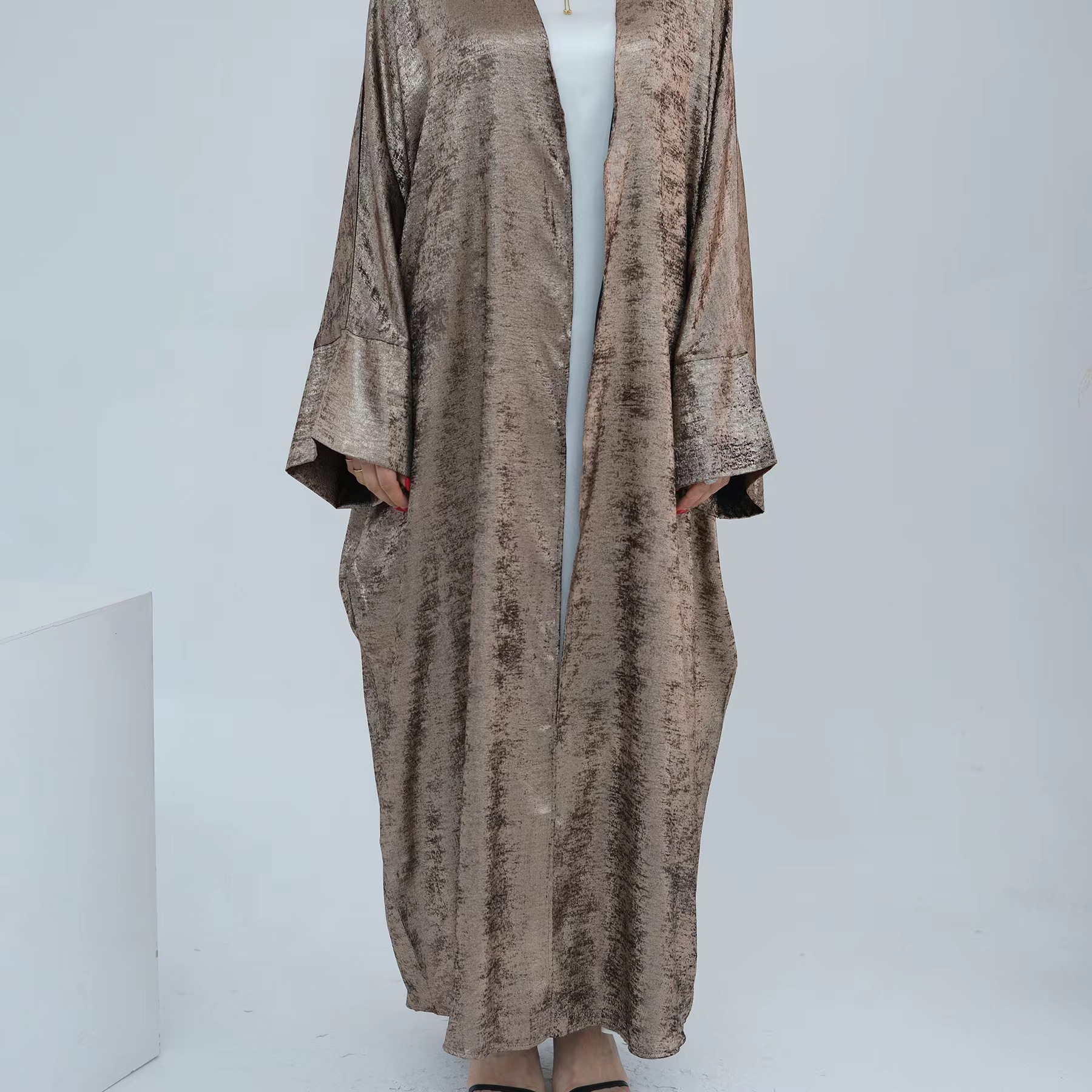 Fashionable Patchwork Open Car - Ethnic Fashion Style recension och pris