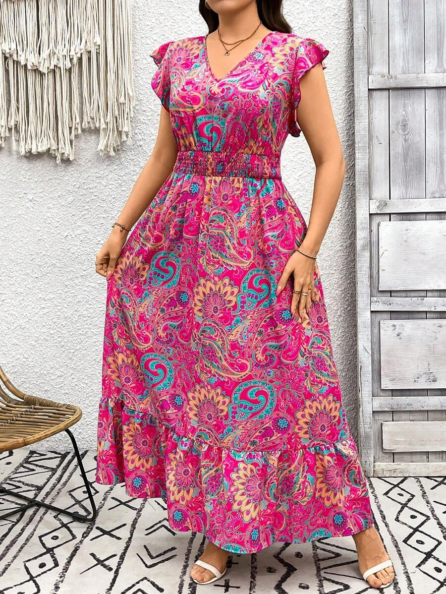 Elegant Long Dress with Ethnic - Ethnic Fashion Dress recension och pris